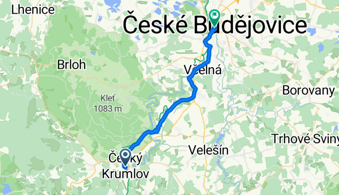 Krumau - Budweis