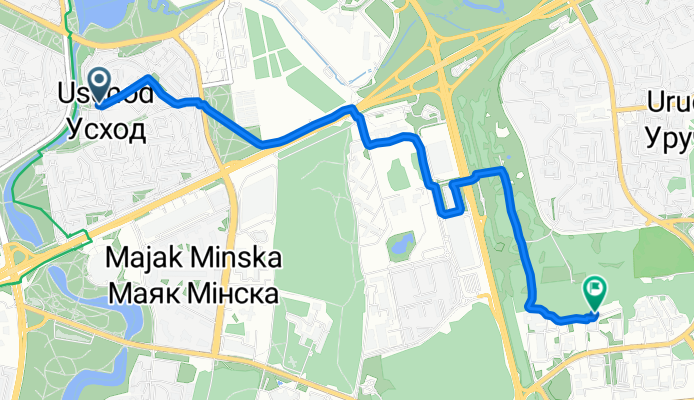 Quick bike tour through Minsk