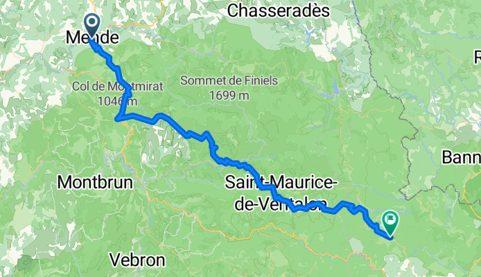 6. Etappe / Mende-Portes