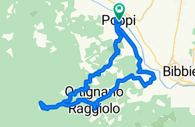 Route in der Bikemap App öffnen