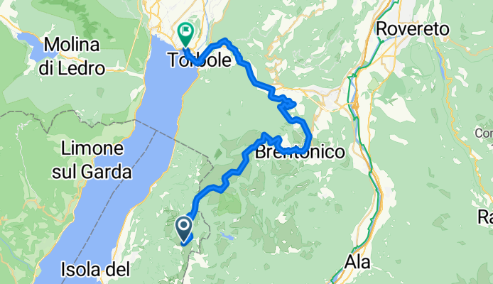 MTB Garda Day 3 (part 2) - Malcesine - Loppio -Torbole