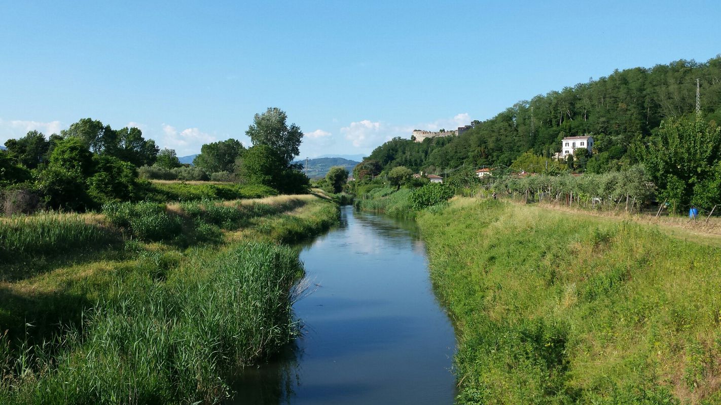 Percorso fluviale e Balbano
