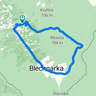 Maraton Beskid Niski. Trasa 10 km