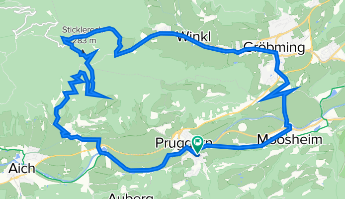 Pruggern - Assacher Scharte - Gröbming - Pruggern