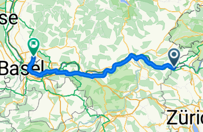 Route in der Bikemap App öffnen