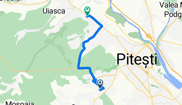 Short bike tour from (null) to Piteşti