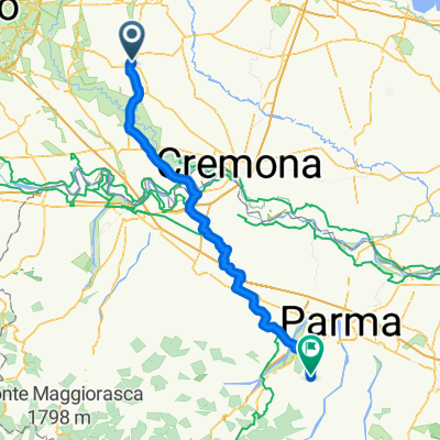 Day 10 Crema to Felino then drive 2.5 hours to Scandicci near Florence