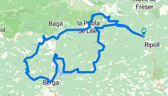 Ruta campdevanol amb rasos de peguera