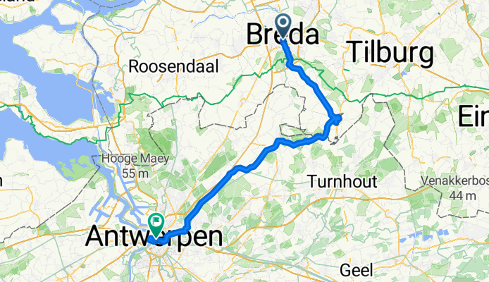 152 August 8th: Breda to Antwerp