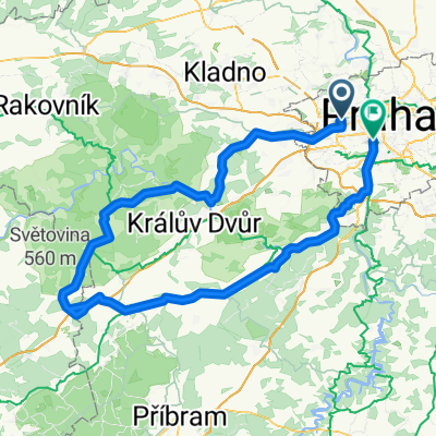 Petřiny - Zbiroh - Smíchov