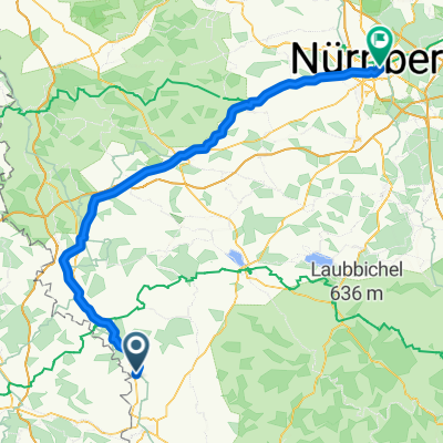 Minderoffingen - Nürnberg