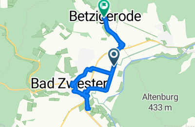 Route in der Bikemap App öffnen
