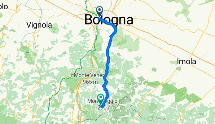 Bologna (via Licinia) - Piamaggio (via Paterna)