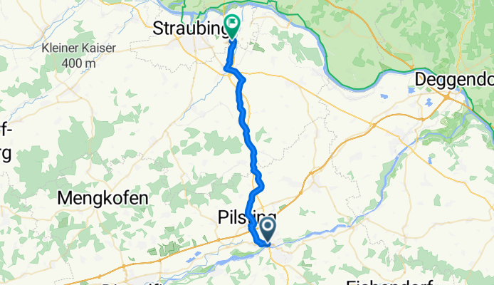 von landau nach straubing