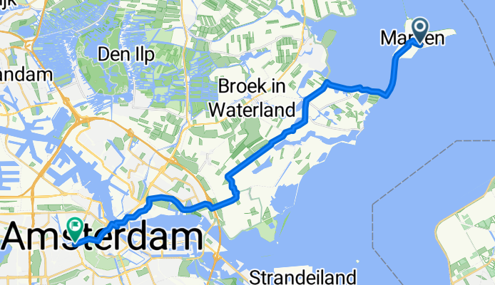 Amsterdam to Marken