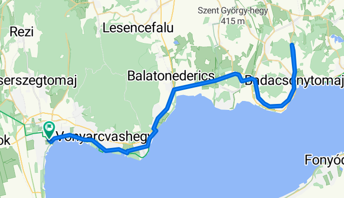 Keszthely-Badacsony-Istvándy