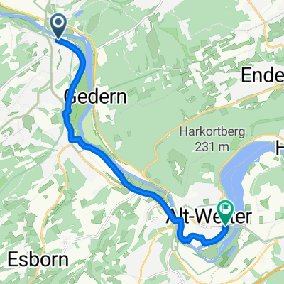 Kurze Ausfahrt von Witten nach Wetter (Ruhr)