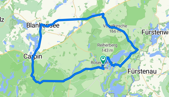 Feldberg-Blankensee-Carpin-Feldberg