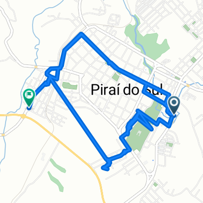 Short bike tour through Piraí do Sul