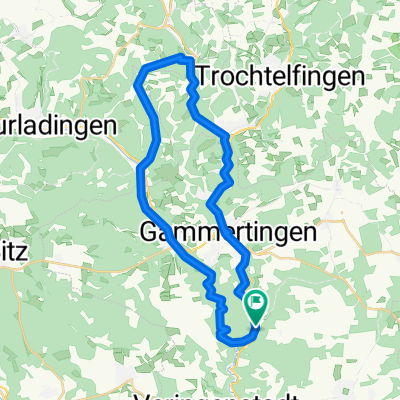 Hettingen - Lauchertal - Hörschwag - Gauselfingen - Fehlatal