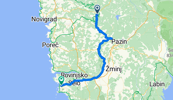 Motovun to rovinj