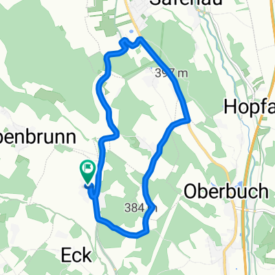Schnelle Ausfahrt durch Unterdombach