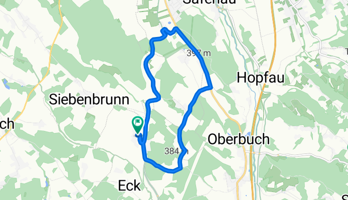 Schnelle Ausfahrt durch Unterdombach