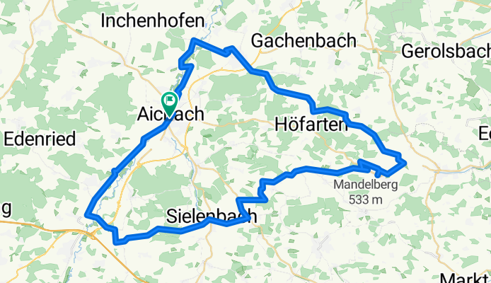 Aichach-Westernstadt-Niderdorf-Kübach