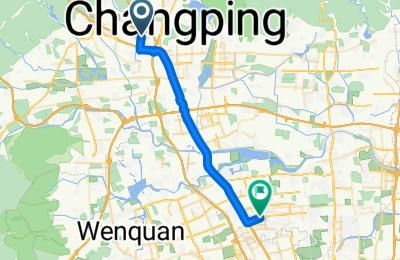 Route in der Bikemap App öffnen