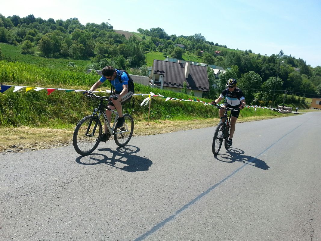 bike tour through Przemyśl