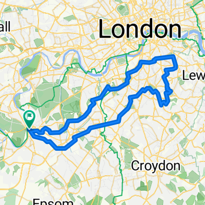 Bread Pudding ride to Dulwich
