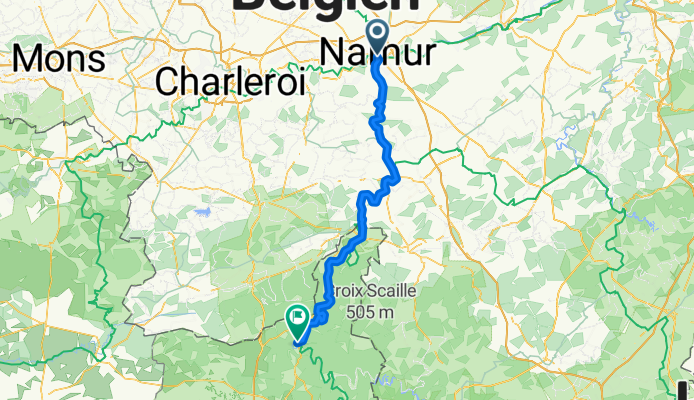 Jour 2 : Namur-Revin