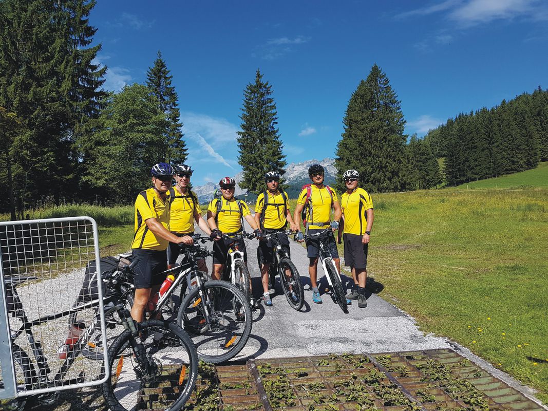 Dachsteinrunde Laßhofer Franz 40ziger Tag 1