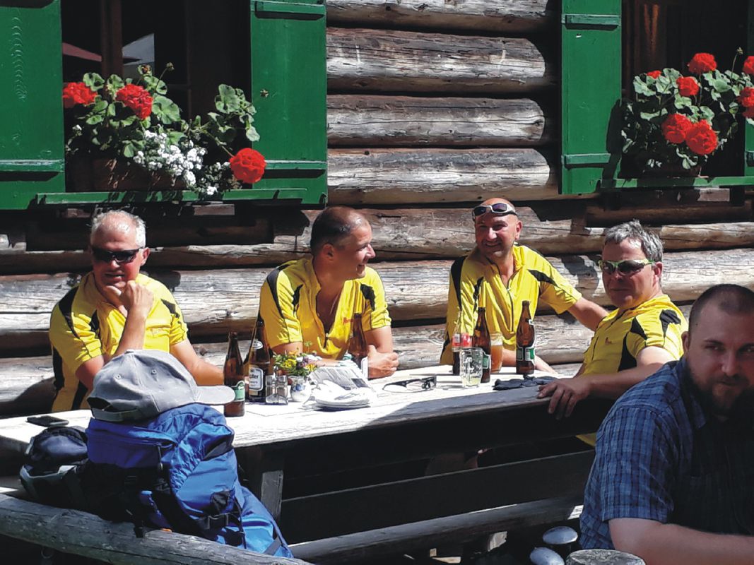 Dachsteinrunde Laßhofer Franz 40ziger Tag 1