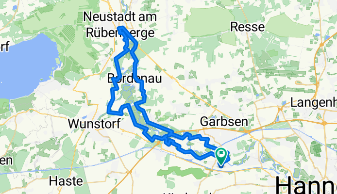 NW 50 km Neustadt Leinetal