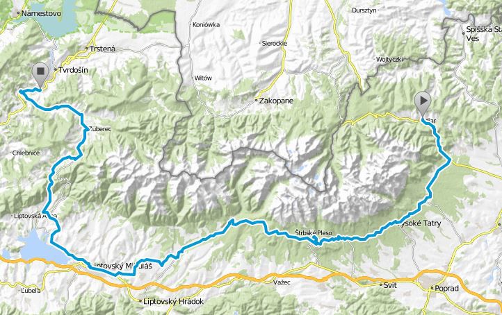 OKOLO TATIER 2017 - nedela
