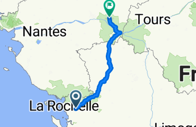 Route in der Bikemap App öffnen