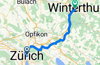 Route in der Bikemap App öffnen