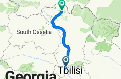Route in der Bikemap App öffnen