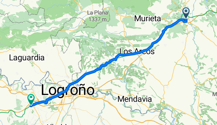 ETAPE 9 NAVARETTE 60.5 KMS