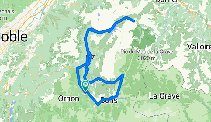 Glandon/Croix de Fer - Alpe d'Huez - Sarenne