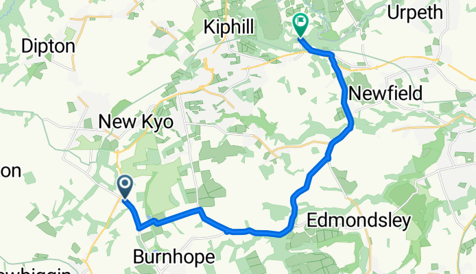 Beamish to Maiden Law 8 miles - 170 Meters