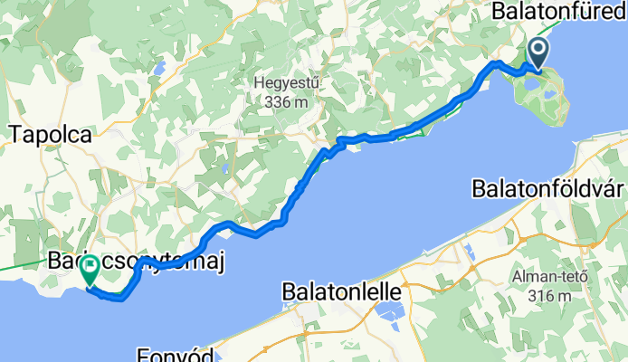 Tihany – Badacsonylábdihegy