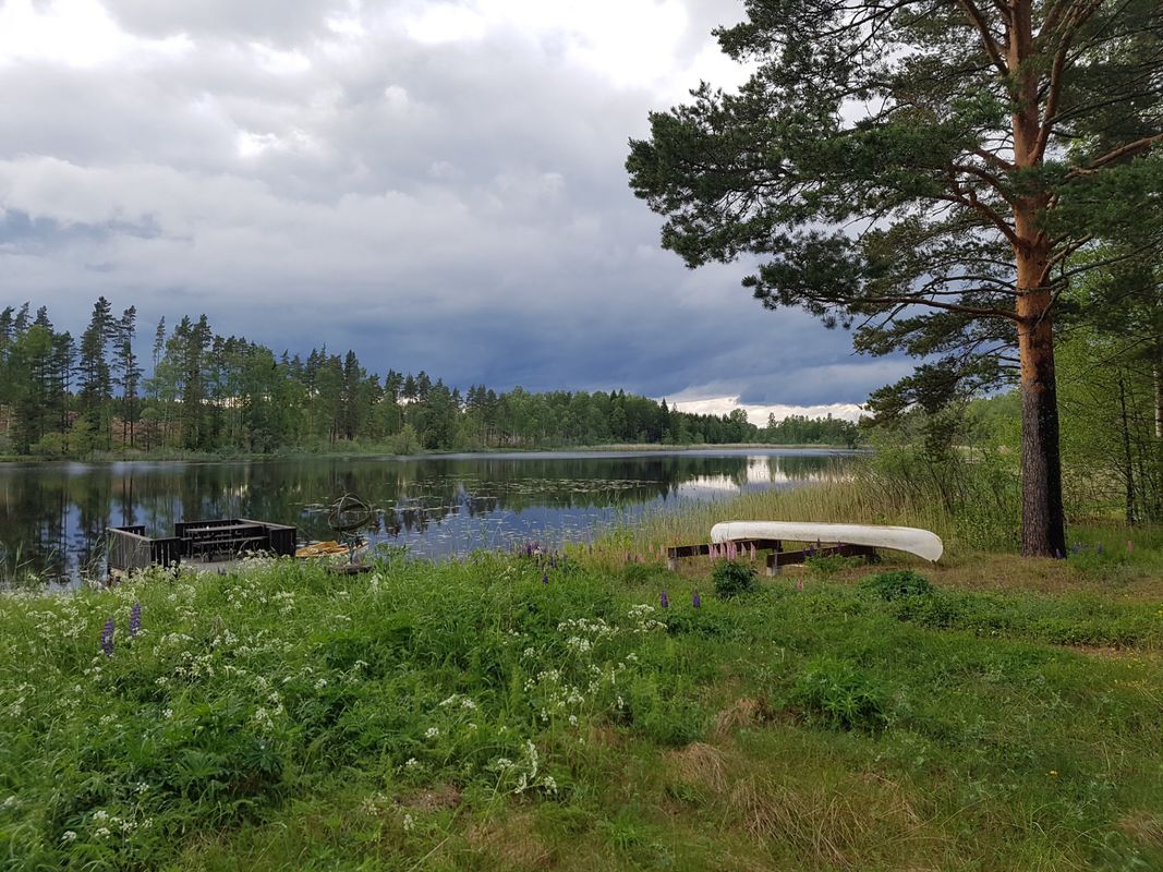 ride through Katrineholm