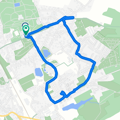 Kurze Radrunde durch Bad Lausick