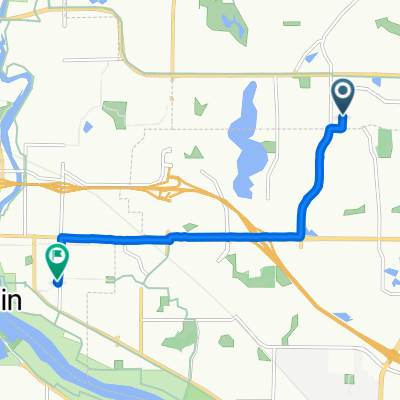 Quick ride from Andover to Anoka