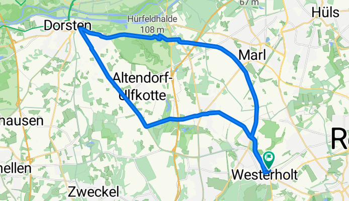 Dorsten-Runde über Polsum