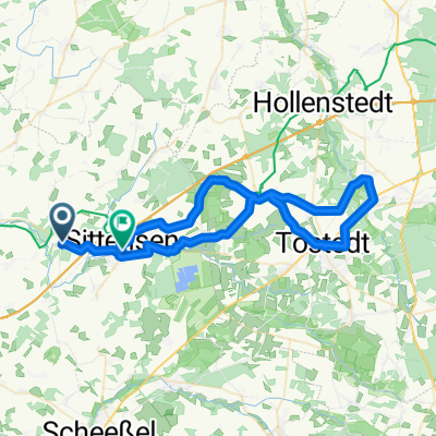 Tostedt-Kakensdorf-Dohren Gehege 55 km