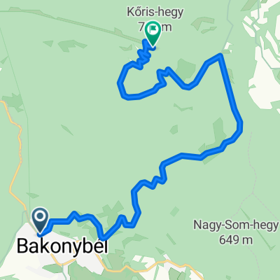 Bakonybél-Kőris hegy