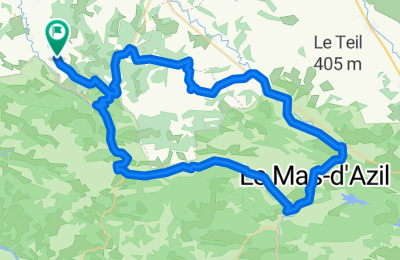 Route in der Bikemap App öffnen
